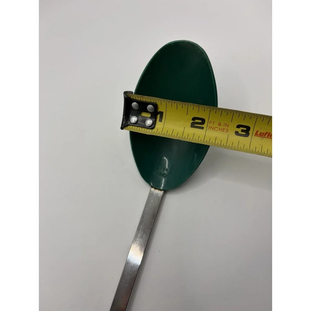 Vintage Green Bonny Solid Serving Cooking Spoon 12